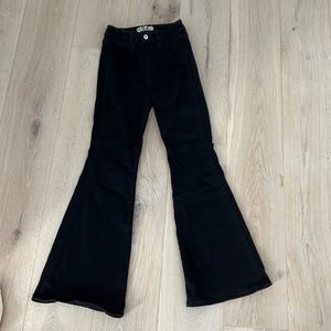 Free People We The Free black flare jeans
